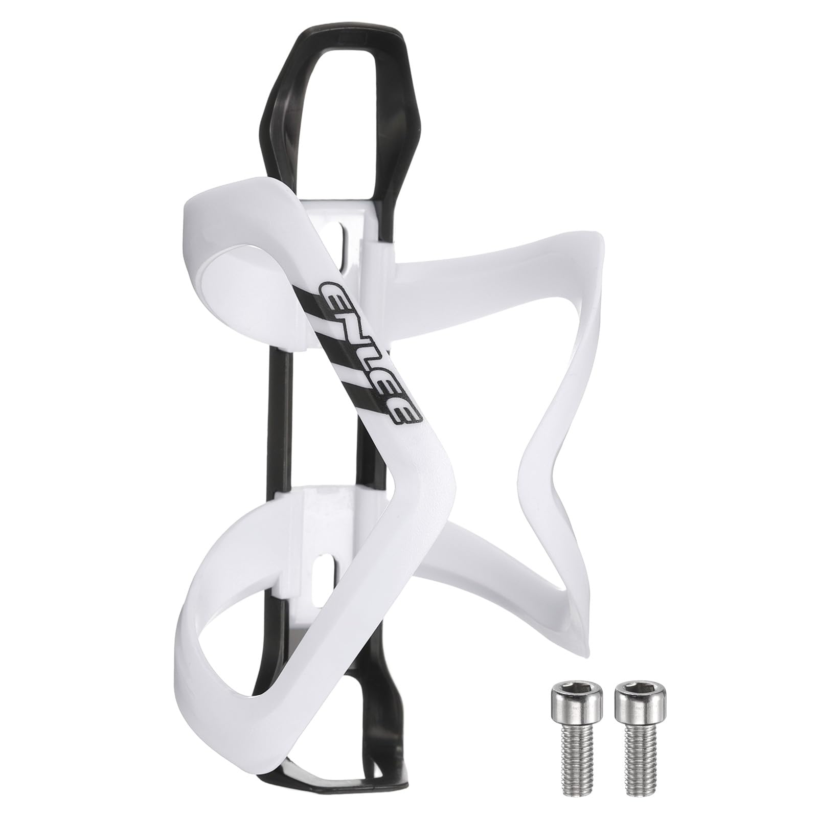sourcing map Bicycle Water Bottle Holder Adjustment Right Load Bike Bottle Cages Cycling Cup Holder for MTB Road Gravel, White