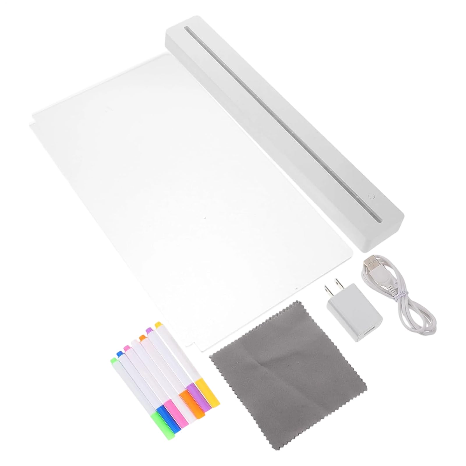 Pizarra de Dibujo LED para Niños Materiales De Pintura 1200mAh