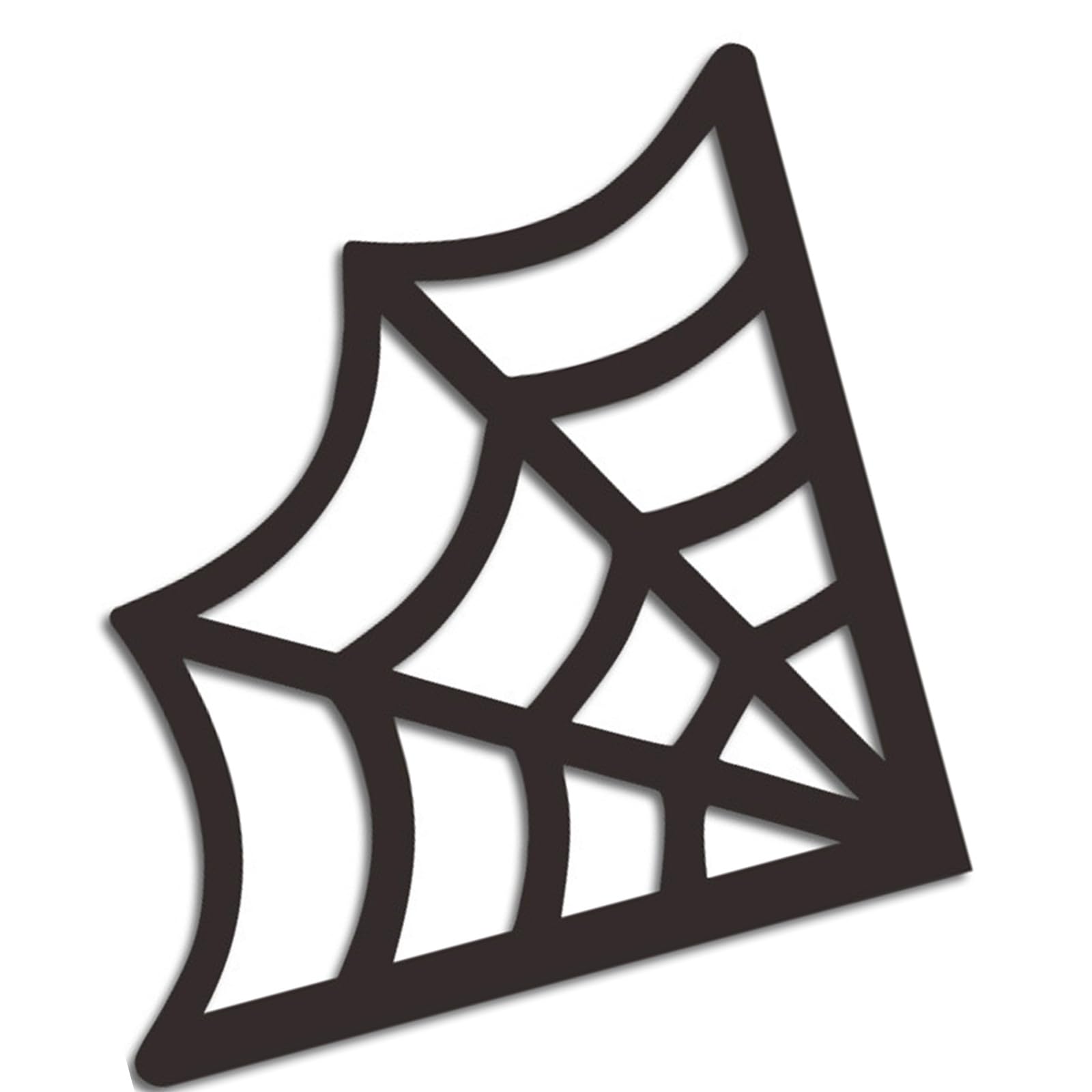 Buxuaaaa Hallowmas Door Corner Sign Wood Spiders Web Door Corners Decors Left Angles Halloween Signs Halloween Party Supplies Spiders Web Wooden Frame Decorations