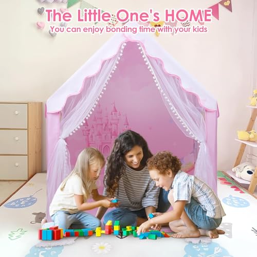 Image of SANGANI Colorfull and Extremely Light Weight Indoor and Outdoor Kids Play Tent House for 3-8 Years Old Kids Girls and Boys (RNBW 0123)