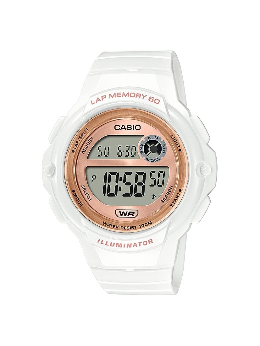 Casio Illuminator Wrap Memory 60 5 Year Battery Ladies Digital Sport Watch Model: LWS-1200H, Sport (Sport), LWS-1200H-7A2VCF