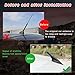 Augeny Car Short Antenna, Carbon Fiber Antenna Replacement with Screws for AM/FM Radio Reception, Car Accessories (1.37