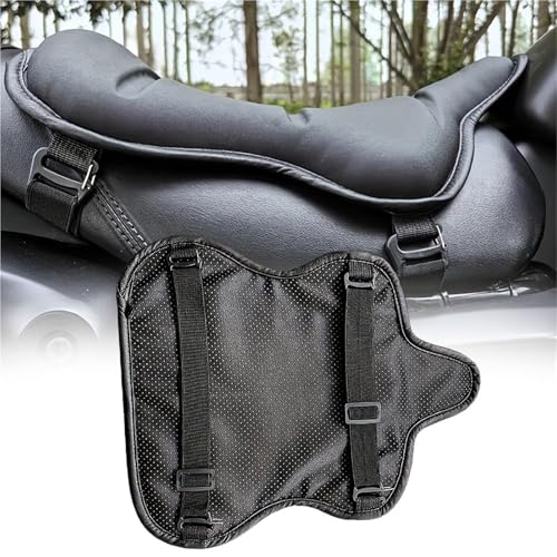 Funda asiento motocicleta elástica ideal para rutas urbanas y viajes largos sin sudoración
