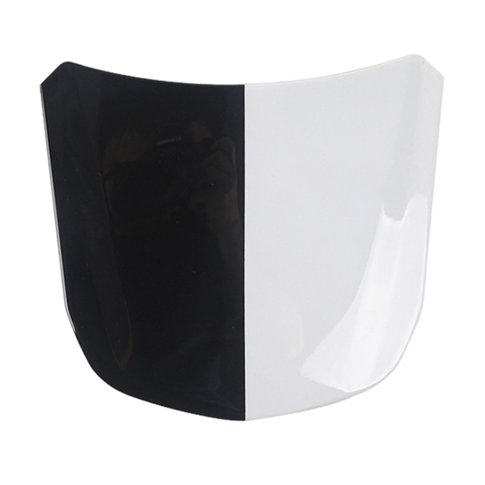 Modello di Esposizione Cofano Auto Metallo Dimostratore Mini Cappuccio Vernice Pannello Vetrina Pellicola Protettiva Accessorio Dimostrativo Avvolgime, Nero Bianco