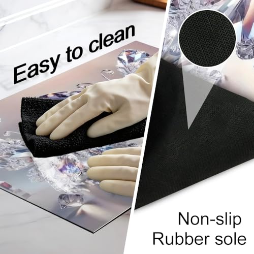 Image of Butterfly Stove Top Cover for Electric Stove, 28.4 x 20.5 in
