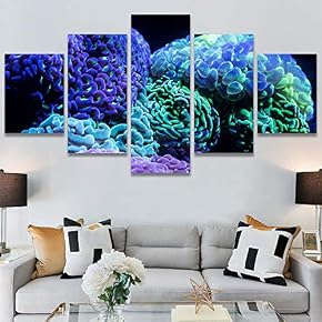 SIGNWIN 5 Panel Canvas Wall Art Deep Under...