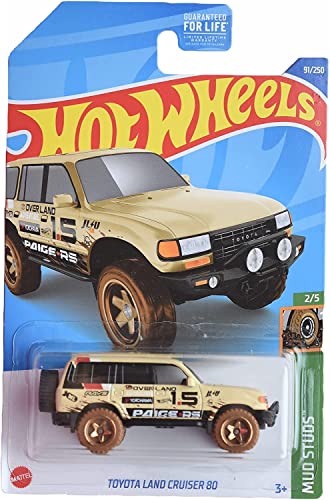 Hot Wheels Toyota Land Cruiser 80, Mud Studs 2/5 miniatura 1