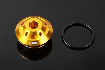 Amazon | SSK オイルフィラーキャップ M24×P3 ゴールド Amazon | SSK オイルフィラーキャップ M24×P3 ゴールド