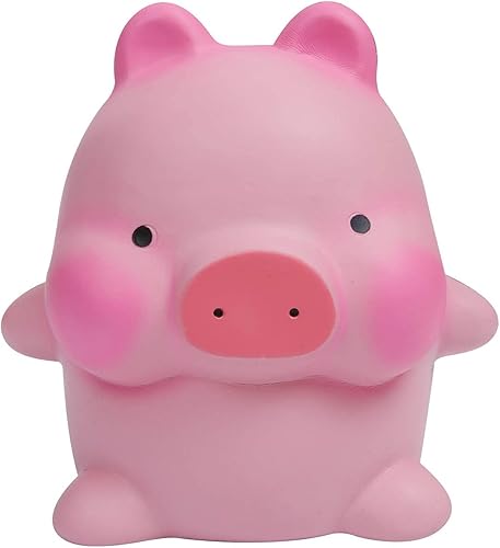 Miniatura 6 de Anboor Squishies Jumbo Pig Kawaii Soft Slow Rising perfumado Big Animal Squishies Juguetes para niños Color Rosa Regalos para el Día de San Valentín