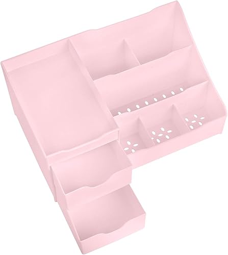 Miniatura 7 de Mantello - Organizador de almacenamiento para cosméticos, puesto en tu tocador, mostrador de baño o aparador, organiza fácilmente tus cosméticos,