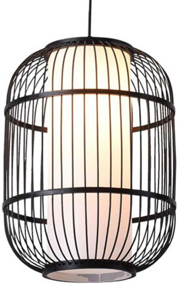 Suspension en rotin naturel pour une ambiance de ferme et de cuisine chaleureuse