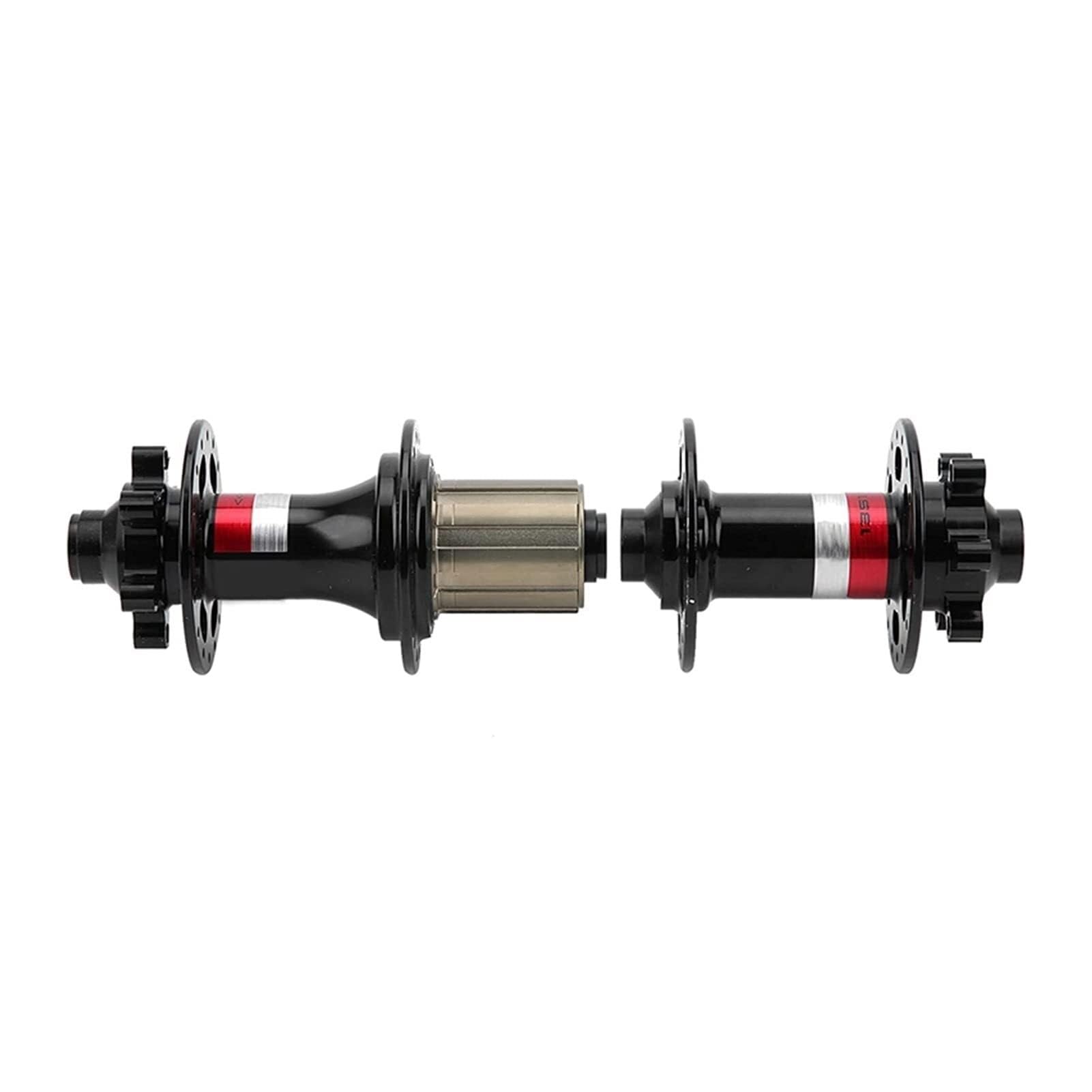 Cierres RáPidos para Bicicletas Pinchos de Cubo Rueda Bicicleta con brocheta liberación rápida, aleación, Freno Disco montaña, 32 Agujeros, 8-11 velocidades, 72 Anillos for Carretera MTB