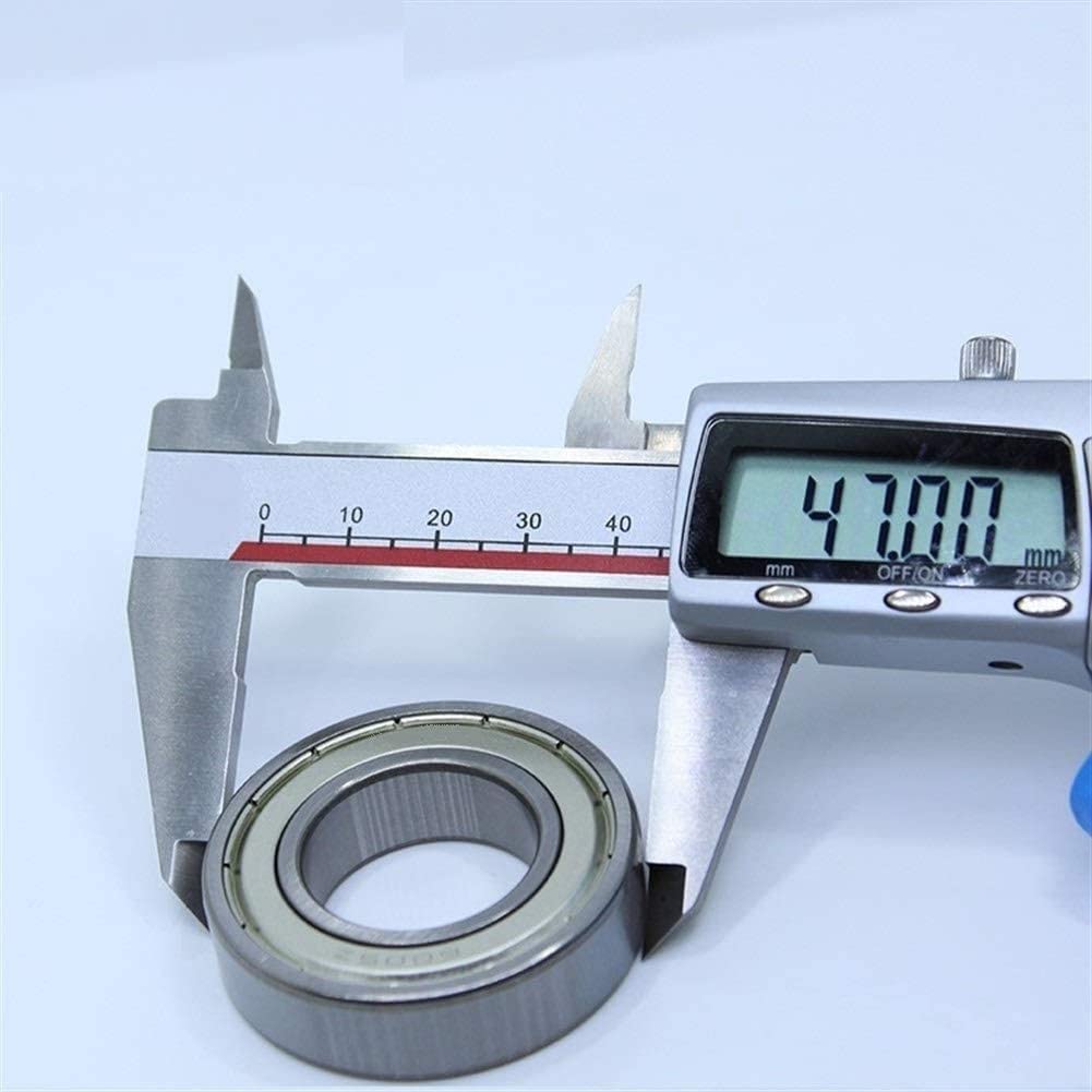6005ZZ Shields Roulement pour tondeuses à Gazon électriques 25 * 47 * 12 mm ABEC-3 Roulements à Billes à Gorge Profonde pour Outils électriques 6005Z 6005 Z ZZ