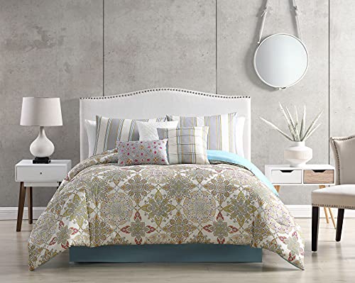 Riverbrook Home Elite Collection Comforter Set, Queen, Lacy - Sage
