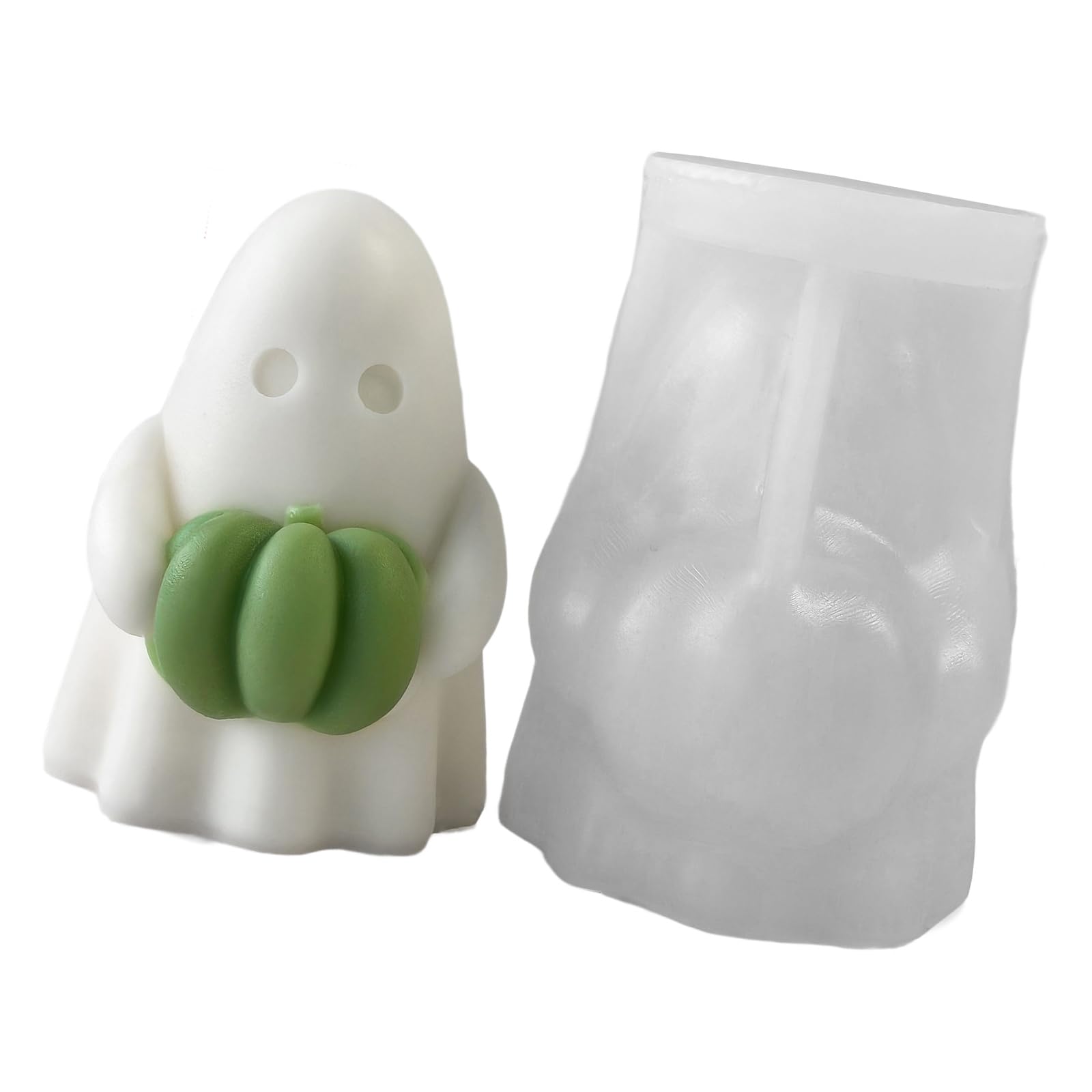 Kalttoy B Halloween Themed Silicone Ghostly Silicone Molds For Epoxy Resin Soap Chocolate Holiday Decoration Food Grade Molds