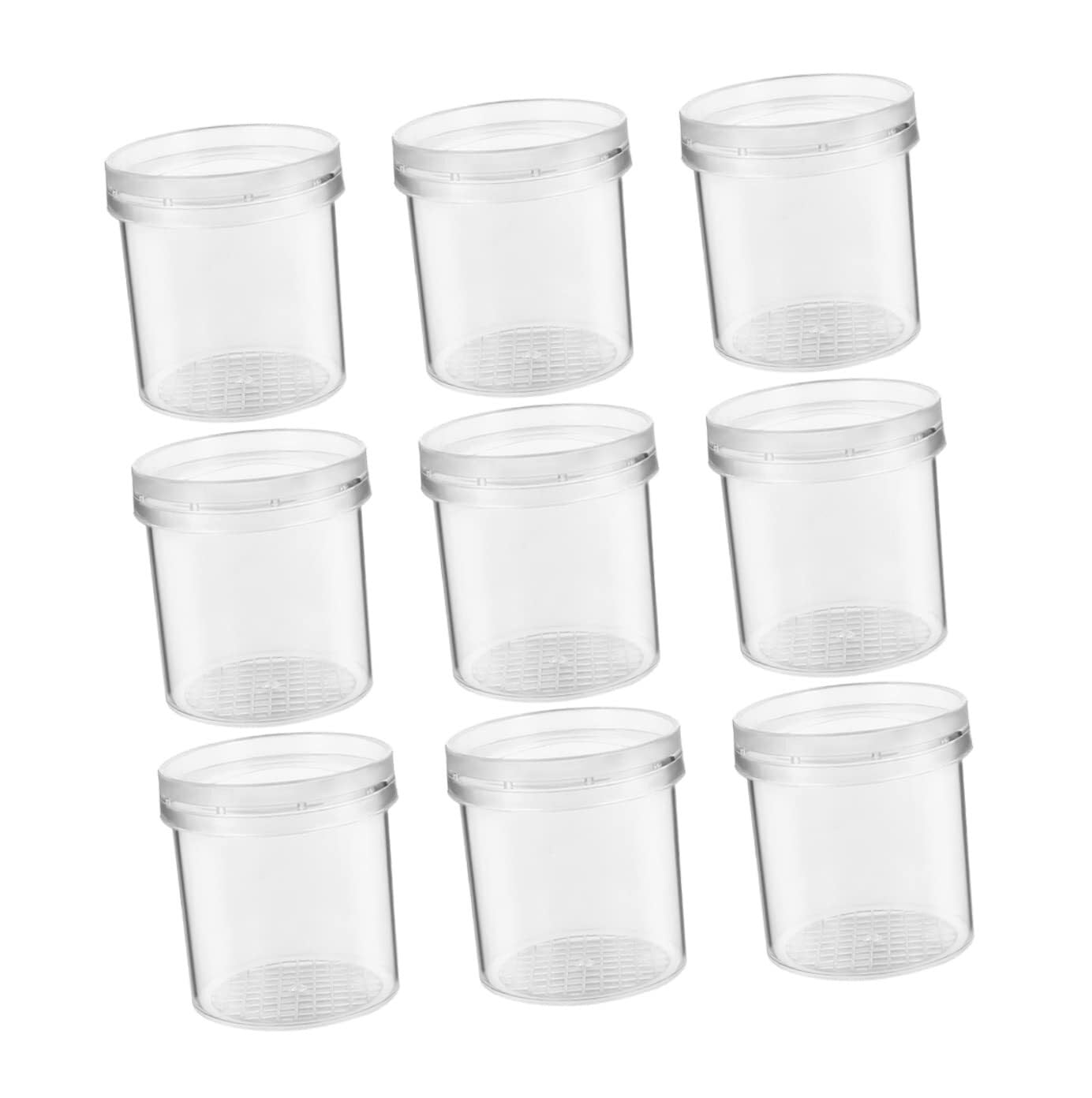 Zuchtbox, Transport, 9 Packs Insekten Beobachtung Tasse Zucht Box Pädagogisches Lernen Futterkoffer