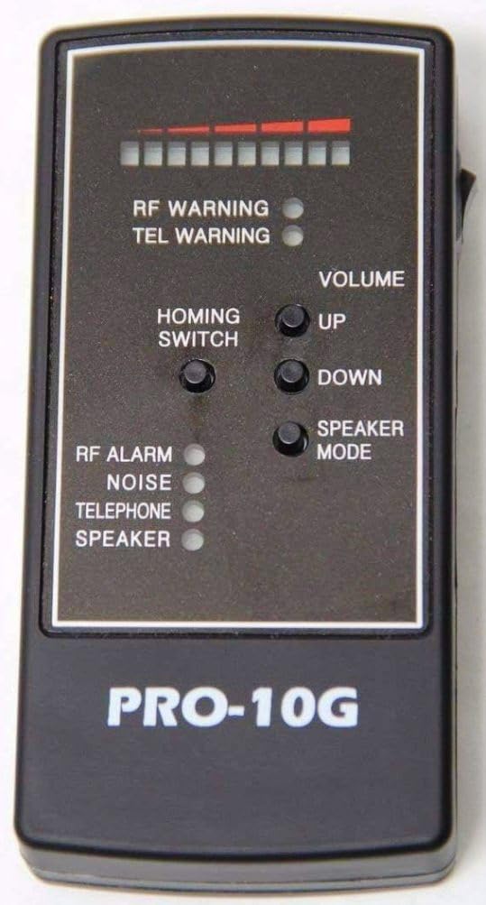 KJB DD804 Model PRO-10G Cell Phone and GPS Detector, Detects All GSM Including Baby-Monitors/GSM Alarm/GSM, Detects Transmitting Spy Phones, Detects GPS Trackers While Transmitting