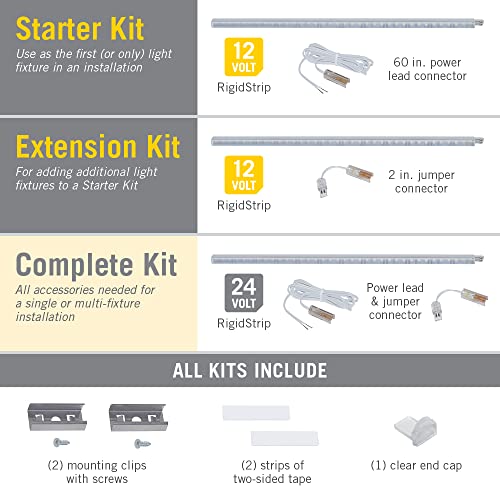 Kit Completo Tira LED Rígida 24V 3000K Enlazable miniatura 5