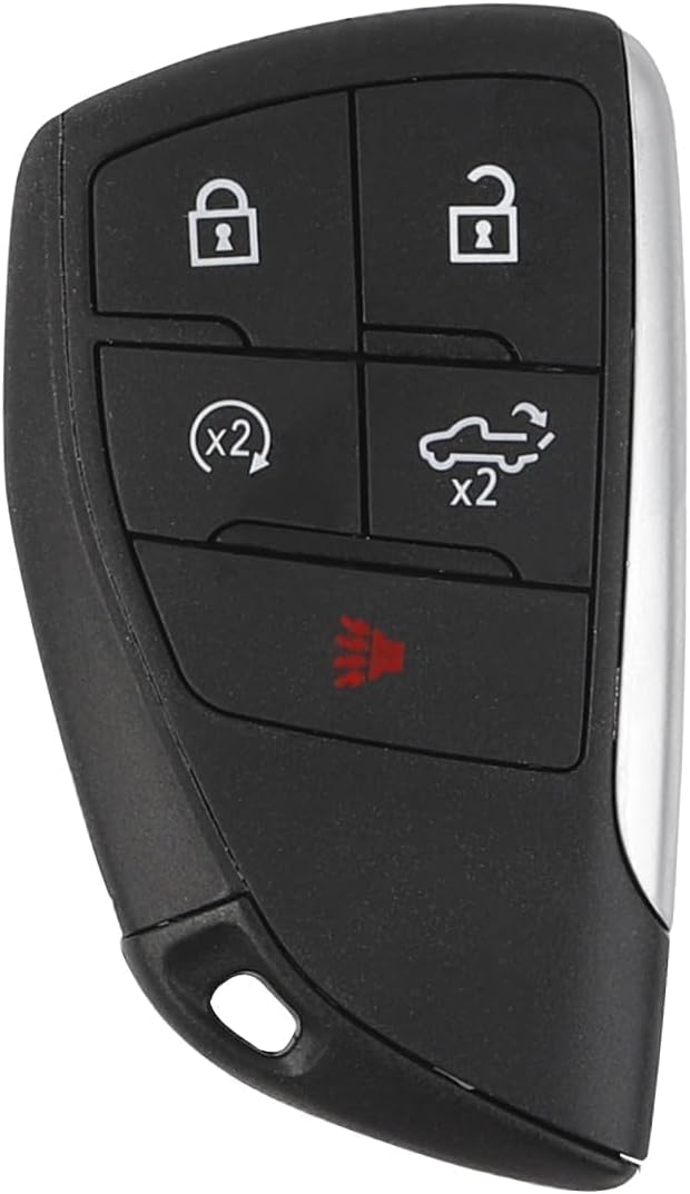 Dasbecan Smart Key Fob Replacement Compatible with 2022-2024 Chevy Silverado 2022-2024 GMC Sierra 1500 2500 3500 Keyless Entry Remote Control YG0G21TB2 13548437 13548440 433 MHZ