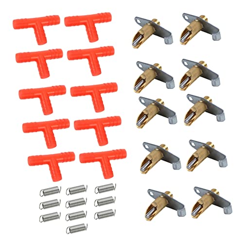 BESPORTBLE Superior Rabbit Water Fountain 10 Pack Easy to Install for Chinchillas Guinea Pigs Rabbits