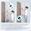 Fanwer Shoulder Pulley - Metal Pulley and Padded Handles,Over The Door Physical Therapy,Relieves Shoulder and Arm Pain, Aids in Post-Surgery Recovery, FSA/HSA Eligible,Blue