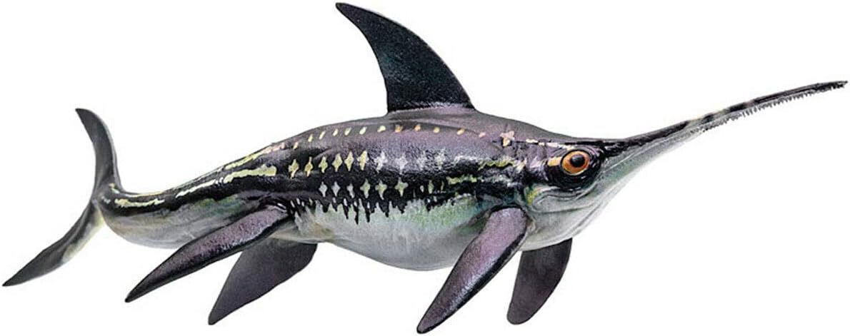PNSO 7.3in Eurhinosaurus Ichthyosaurus Dinosaur PVC Realistic Animal Model