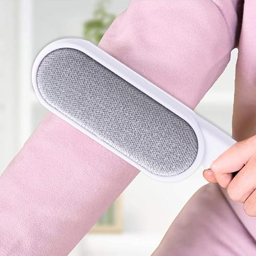 IPEA Fusselentferner aus Samt für Kleidung, Sofas, Polstermöbel – doppelseitige Mehrzweckbürste zum Entfernen von Haaren, Haaren, Tierhaaren von Stoffen, Wildleder und Samt