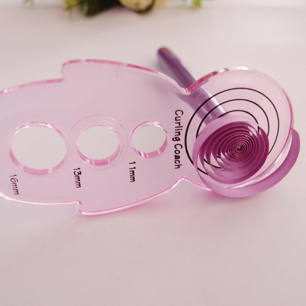 IWOWHERO 10Pcs Paper Quilling Tool Craft Curling Device for Paper Art Ergonomic Design Lightweight and Durable Present for Quilling Enthusiasts and Lovers