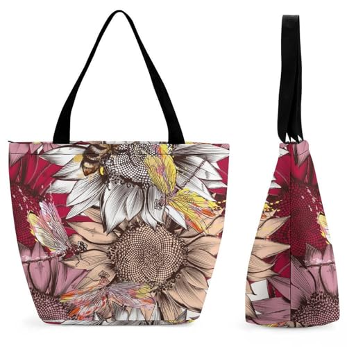 Sac de shopping libellule qui apporte poésie et légèreté au quotidien