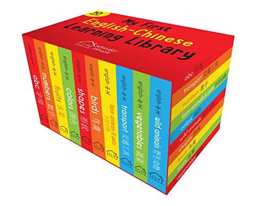 Image of My First English-Chinese Learning Library : Bilingual Boxset of 10 Picture Board Books for Kids