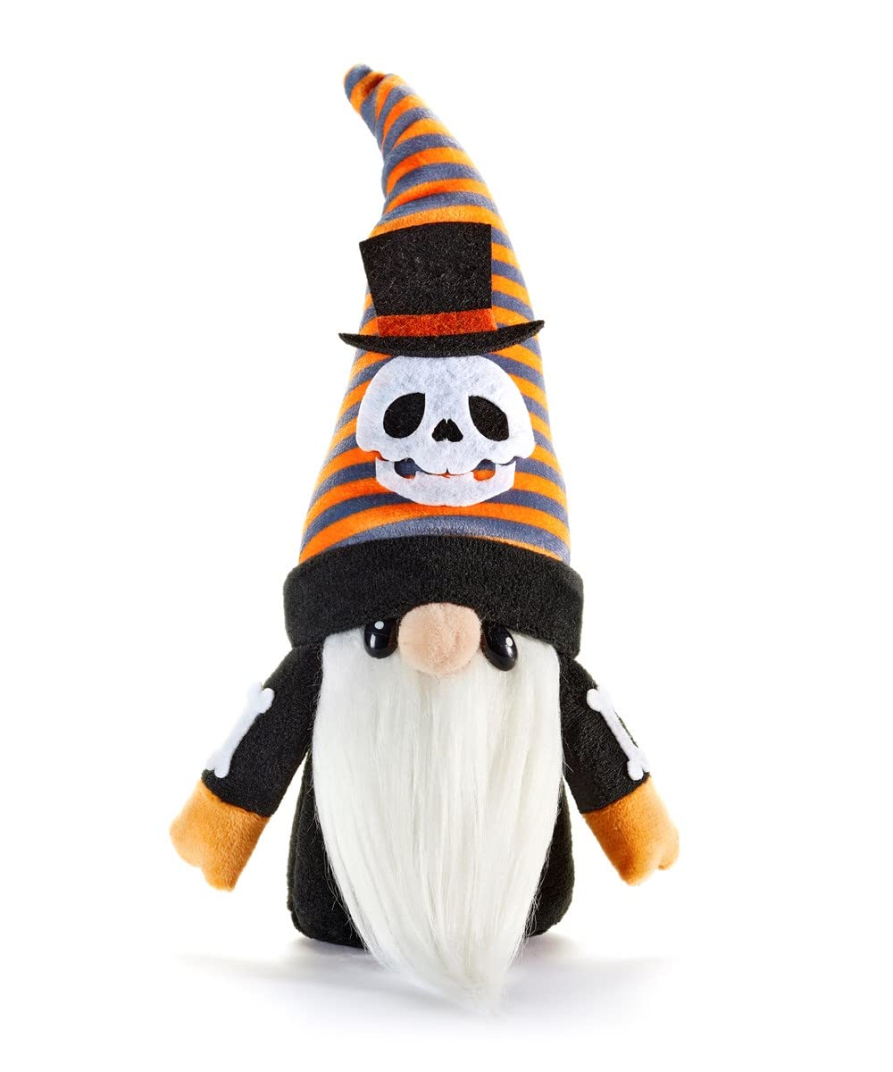 Gnomo de calavera con sombrero superior en poliéster de alta calidad Giftcraft