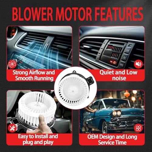 GPMMWPG AC Blower Motor Fan Heater Motor Replacement 700270 Compatible with Ford for Fusion for Lincoln for MKZ 2010-2012, for Mercury for Milan 2010-2011 13369460 15-81732 75874 by GPMMWPG - Image 5