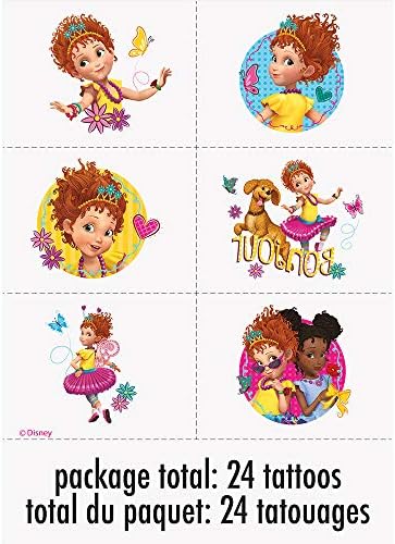 Multicolor Disney Fancy Nancy Tattoos (24 Count) - Perfect Accessory For Every Enchanted Disney Party & Celebration image 3