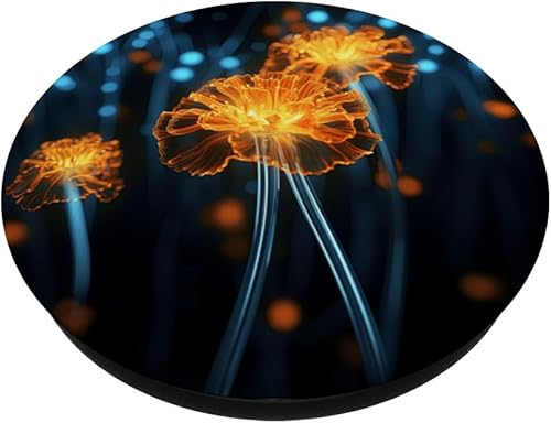 Miniatura 2 de Gorgeous French Marigold Vibrant Color French Marigold Lover PopSockets Standard PopGrip