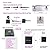 Inngree Solar Christmas Fairy String Lights 20 ft 30 LED 8 Modes Solar Snowflake Outdoor Waterproof Powered String Lights for Garden Patio Yard Home Christmas Tree Parties(Multicolor)
