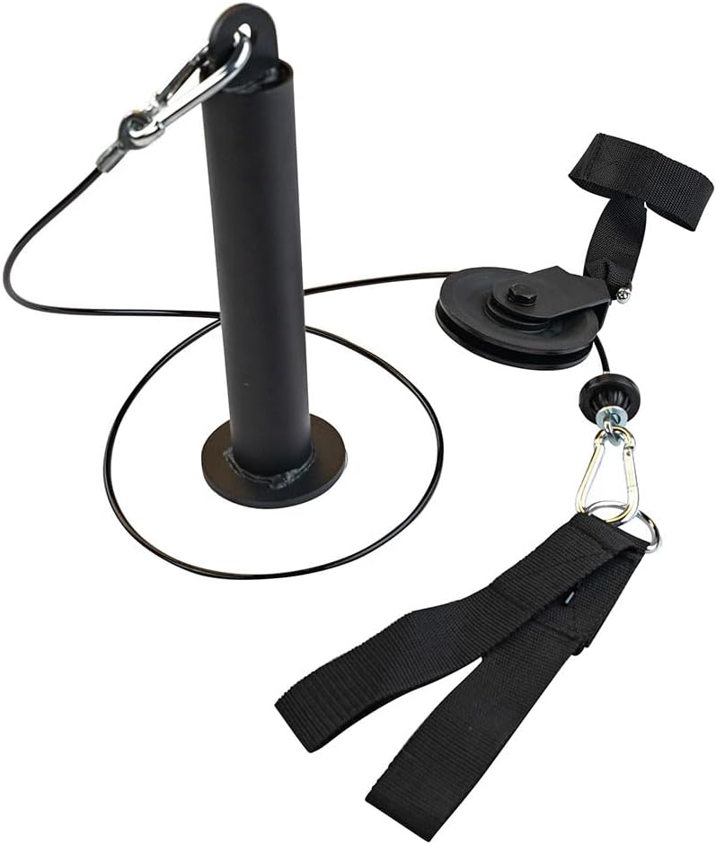 Body-Solid High Pulley Attachment - Ideal for Home Gym, Strength Training, Weight Machines Workout Equipment for Curls, Presses, Pulls and Other Cable Exercises to Work The Arms, Back and Shoulders