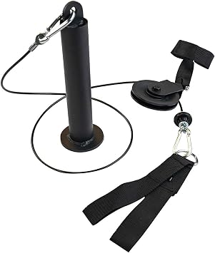 Body-Solid High Pulley Attachment - Ideal for Home Gym, Strength Training, Weight Machines Workout Equipment for Curls, Presses, Pulls and Other Cable Exercises to Work the Arms, Back and Shoulders