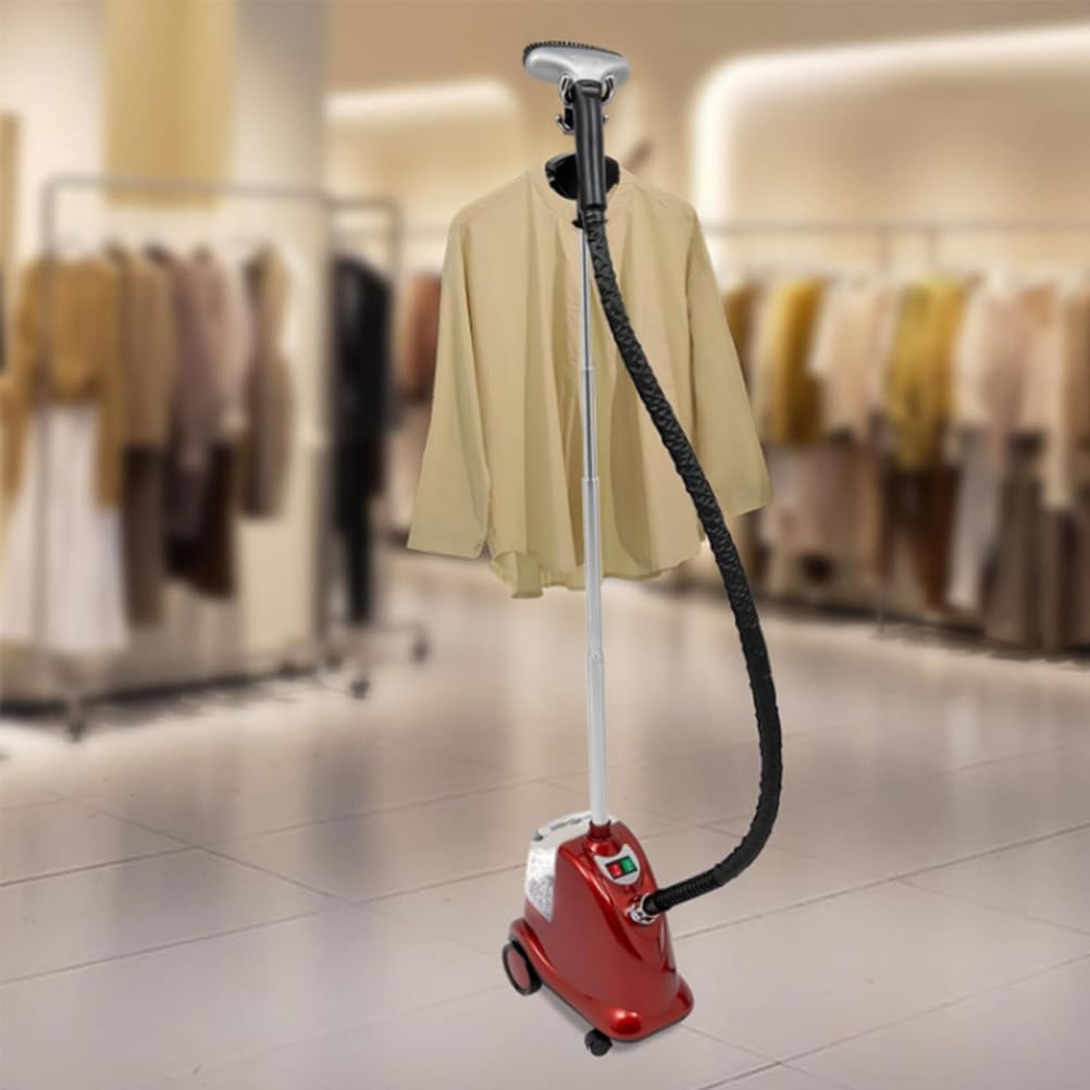 220V 2000W Portable Standing Garment Steamer - 4-Speed Adjustable Steam for 60 Minutes, Ideal for Home and Clothing Stores, Fast Wrinkle Removal, Efficient Ironing Solution