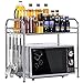 MAIKA HOME 201 Grille de Four en Acier Inoxydable / 2-Grille de Cuisine/Rack de Stockage de Cuisine/Grille de Four à Micro-Ondes (Style: A; Taille: 55 * 35 * 53CM)
