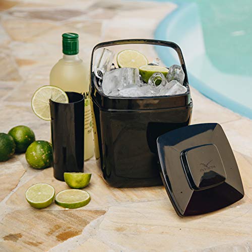 Porta Gelo, Invicta, Preto, 2.5L