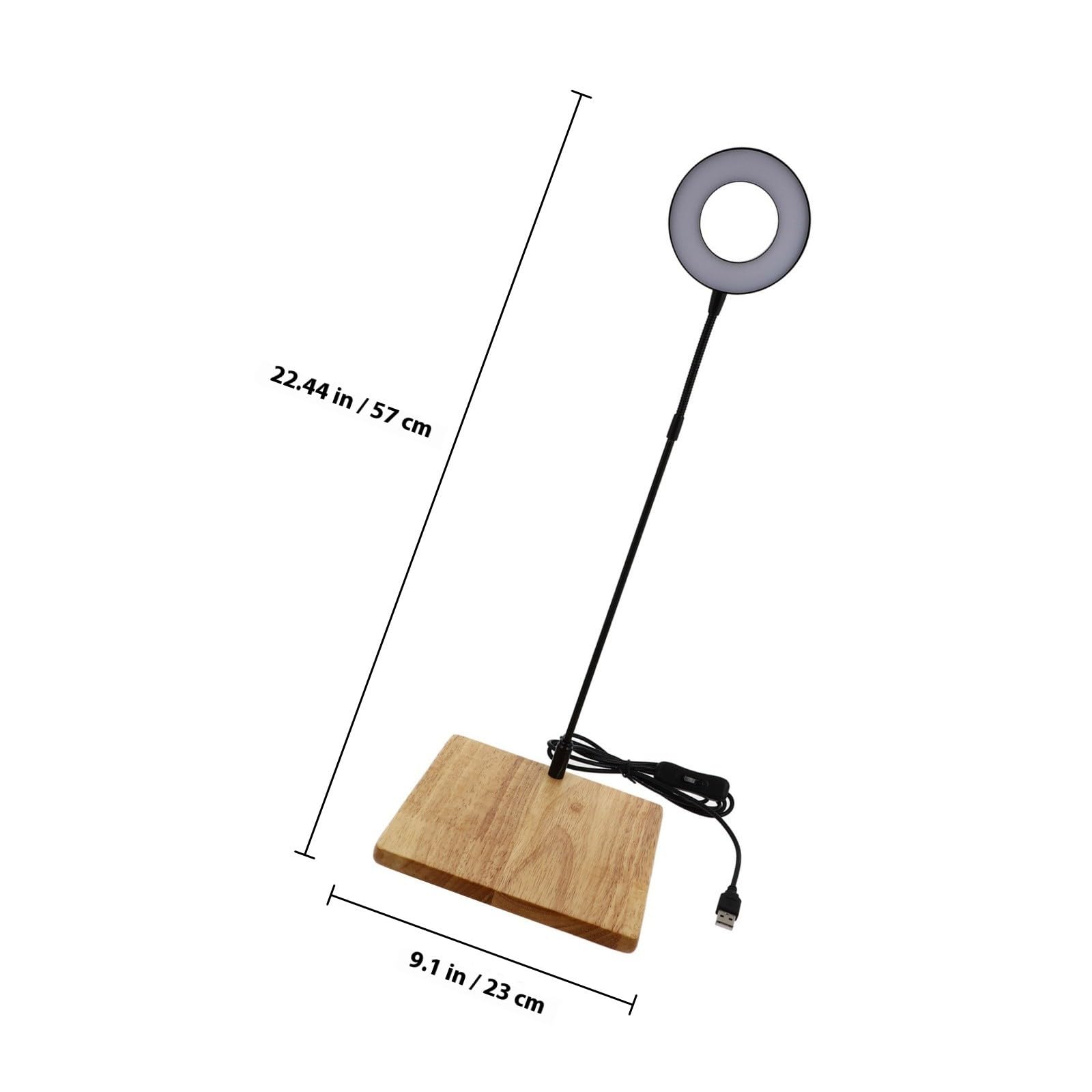 Luz LED para Acuario Efecto de Iluminación Profesional y Fácil Instalación, Lámpara Segura para Plantas Acuáticas en Peceras de Madera y Aleación de Aluminio para Uso Hogar