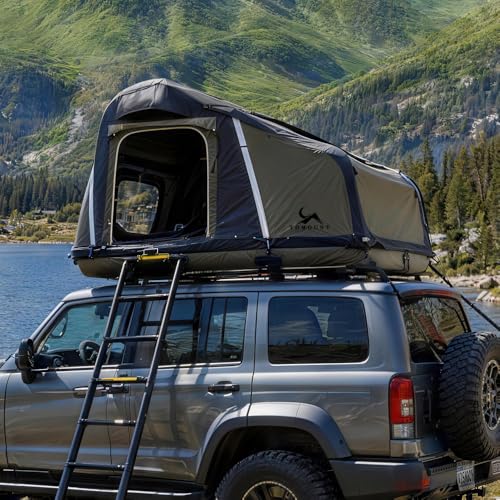 MC TOMOUNT Inflatable Rooftop Tent for Camping, Roof Top Truck Tent with Detachable Mattress,...