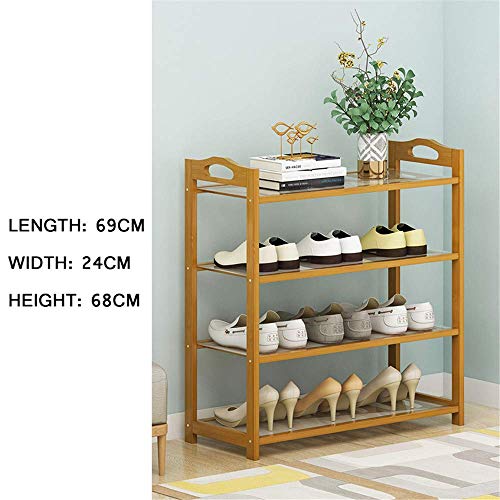 Solution rangement chaussures extensible bois pour placard encombré 80cm