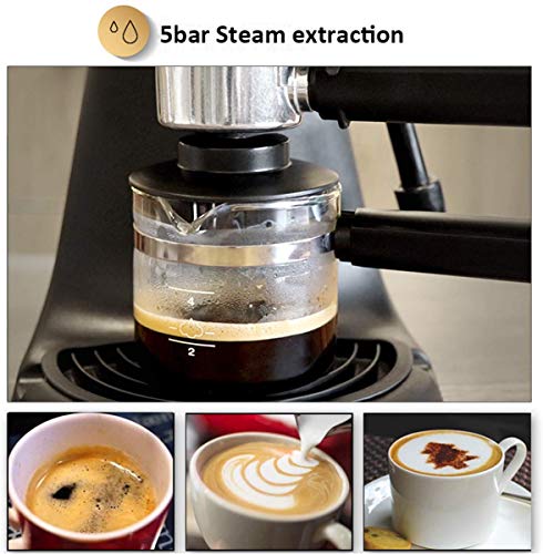 Cafetera exprés automática con bomba de 5 bares y capacidad 4 tazas miniatura 3