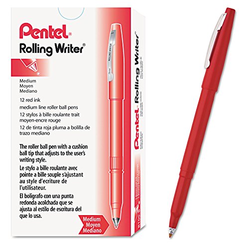 Bolígrafo Pentel Rolling Writer Rojo 1 unidad miniatura 2