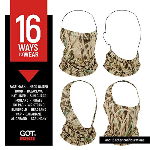Image of UPF 50+ Fishing Neck Gaiter - UV Face Mask Sun Protection for Men Women