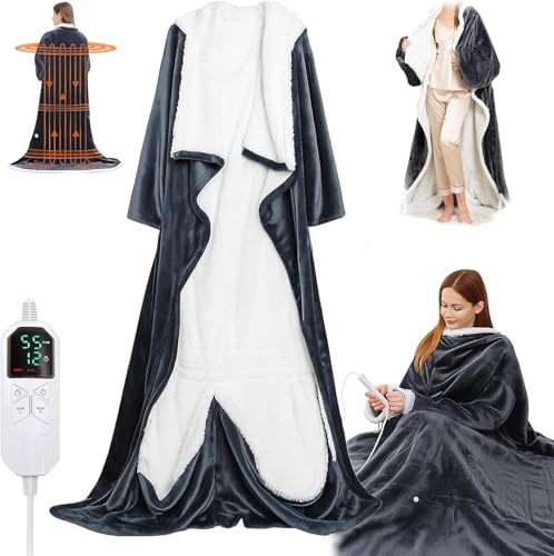 Beheizte Decke, tragbare beheizte Decke mit Ärmeln und...