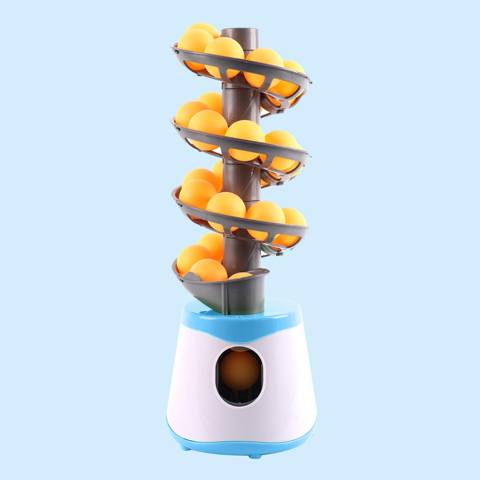 Homyl Robot -Pong, Macchina Lancia-Palle, Dispositivo di Allenamento, Attrezzatura Automatica per Il -Pong, Robusto in PP, Facile da Usare, per P