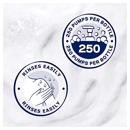 Image of Dove Instant Foaming Body Wash with NutriumMoisture Technology Shea Butter with Warm Vanilla Effectively Washes Away Bacteria While Nourishing Your Skin 13.5 oz