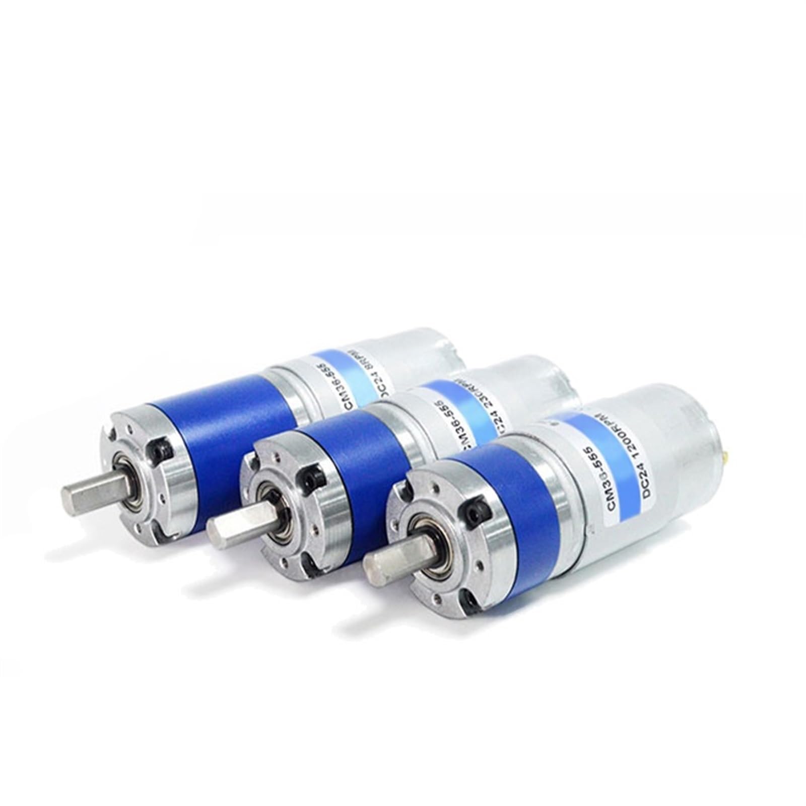 ZIDRMTKVK CM36-555 12V 24V DC Planetary Gear Motor Robot Smart Home Automotive Industry Control(12V,1600RPM)